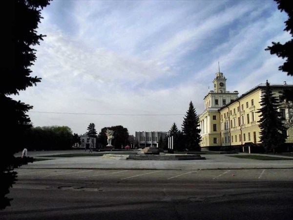 Центральная площадь Хмельницкого
