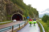 Норвегия. Велодорожки в объезд тоннелей.