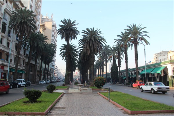 Бульвар в Касабланке