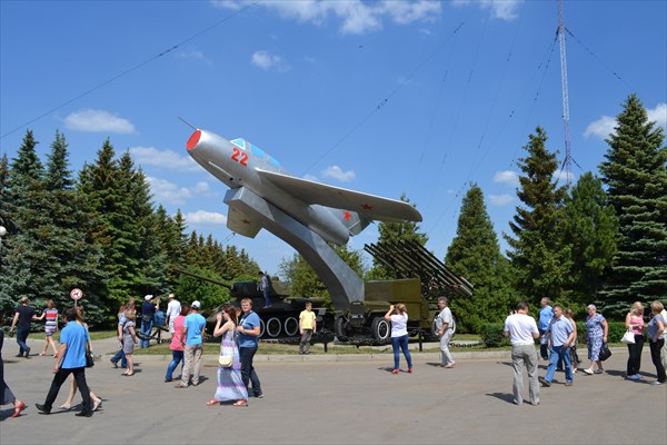 Миг-15 в парке победы