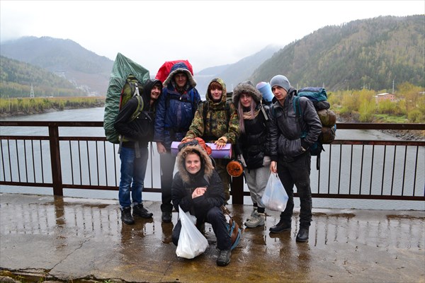 Енисей, Саяно-Шушенская ГЭС. 1 мая