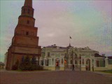 Башня Сююмбике и президентский дворец