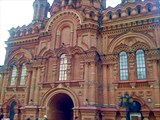 Фасад колокольни Богоявленского собора Казани
