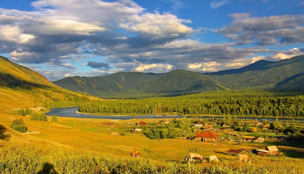 Село Тюнгур горный Алтай достопримечательности