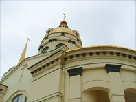 Фасад храма-Церковь Иоанна Кронштадтского