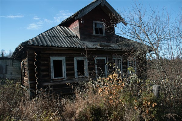 Заброшенный дом в Опарихе