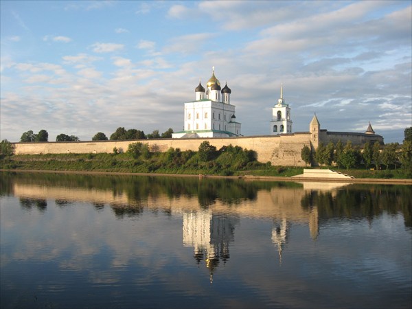 Вид на Псковский Кром