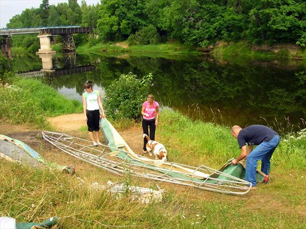 Керженец-2009. Начинаем монтировать суда.