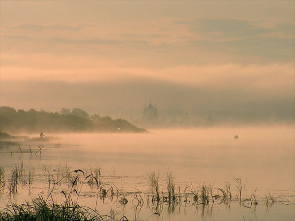 Керженец-2009. Ранее утро на Волге.