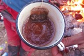 чай замерз за ночь