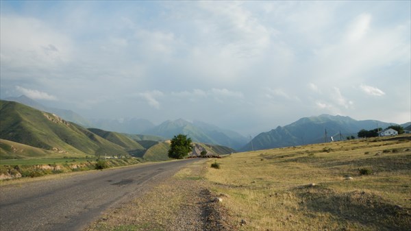 Въезд в ущелье