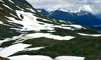 На подходе к Harding Ice field