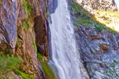 Гегский водопад, вид из грота