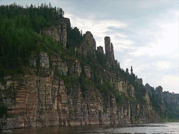 Правый берег р. Лена