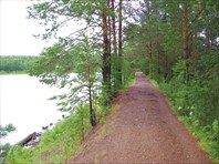 Плотина на Верхнем озере