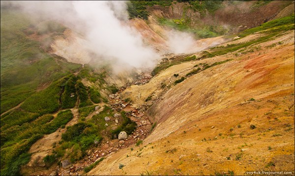 Дачные термальные источники - мини долина гейзеров
