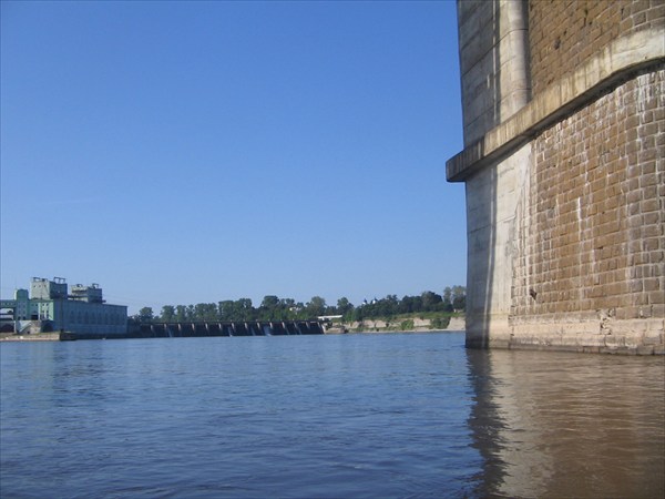 ГЭС вид с северной стороны
