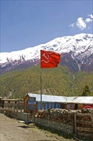 Один из штабов маоистской армии в горах Западного Непала
