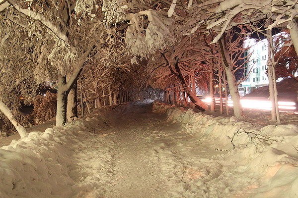 Зимний Петропавловск-Камчатский.