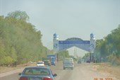 Выезжаем из Тараза.