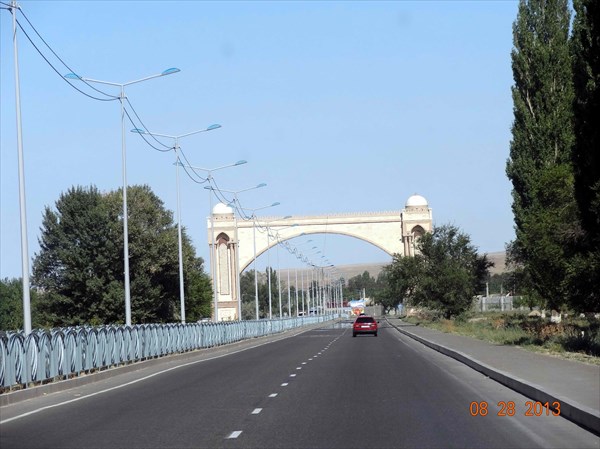 Дорога на Бишкек.