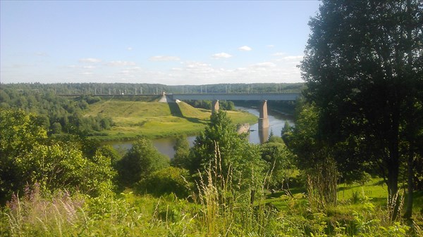 Ж.д. мост через р. Мста