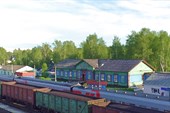Вокзал в Сосногорске