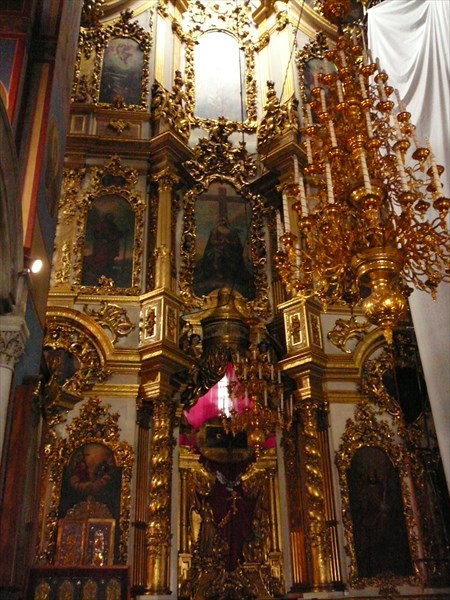 Иконостас в одной из церкви