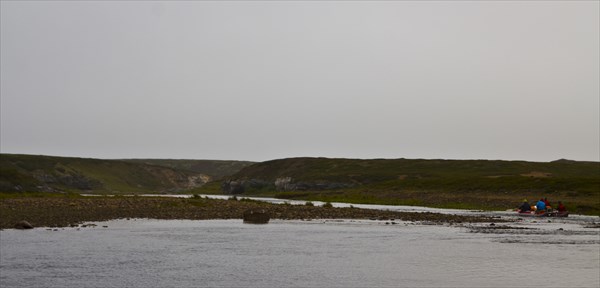 После развилки в первый раз получилось плыть, а не волочь.