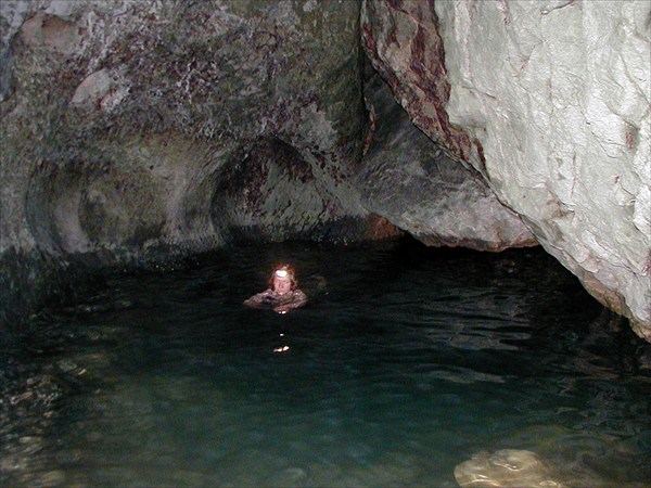 первое погружение в сифон