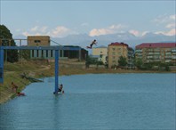 Цхинвал. На городском озере