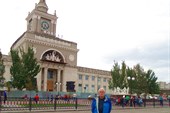 В Волгограде. Ж.д. вокзал.