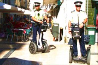 Фото 52. Моторизованные полицейские на улицах Лиссабона