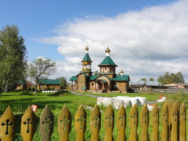 Белый Яр, храм Преображения Господня.