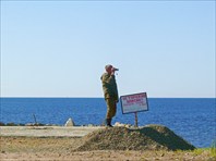 На дамбе в Нижнеангарске