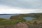 Озеро и море (Териберская губа)