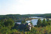Карелия. Чупинская губа Белого моря в районе п. Чкаловский