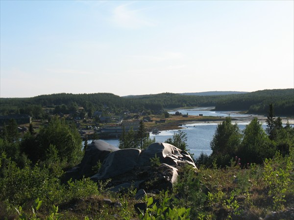Карелия. Чупинская губа Белого моря в районе п. Чкаловский