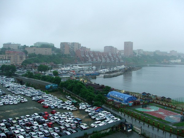 Владивосток, вид сверху