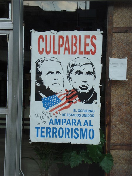 Агитационный плакат в Гаване