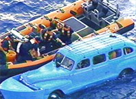 Июнь 2006 г. Семья из 6 чел. поймана у берегов США