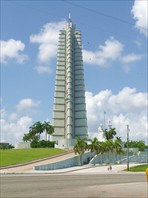 Площадь революции в Гаване мемориал Хосе Марти