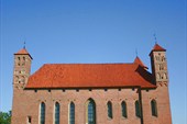 Замок в городе Лидзбарк-Вармински. Польша