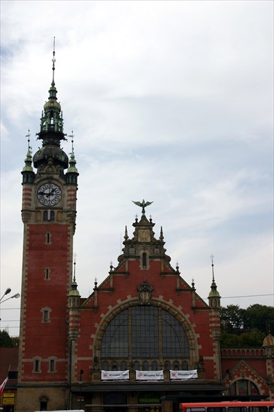 вокзал в Гданьске