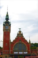 вокзал в Гданьске-город Гданьск