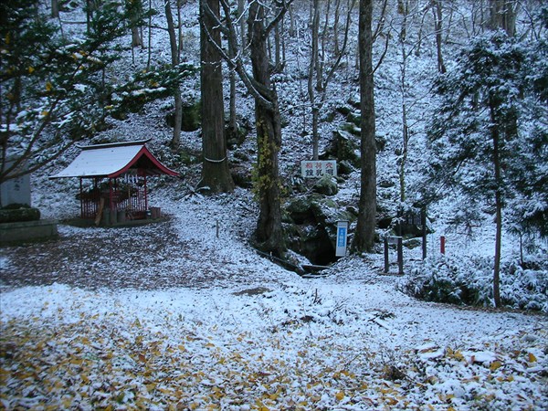 Мой первый снег в Японии