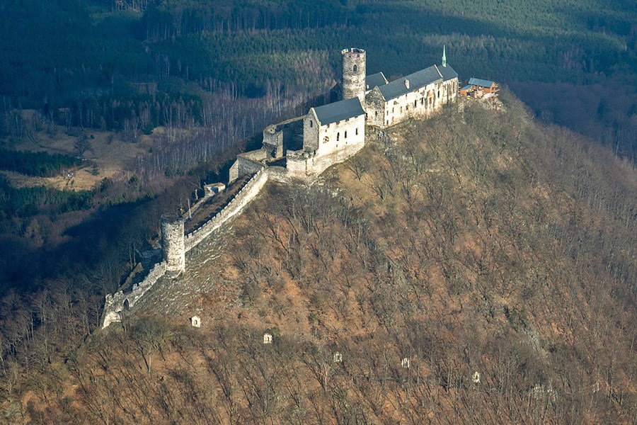Jigsaw Puzzle 54 pieces Královský hrad Bezděz ČR Jigidi