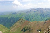 вид с вершины г.Уруп