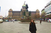 Памятник Святому Вацлаву 1924 и Национальный музей 1890, Прага