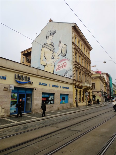 Реклама в Праге